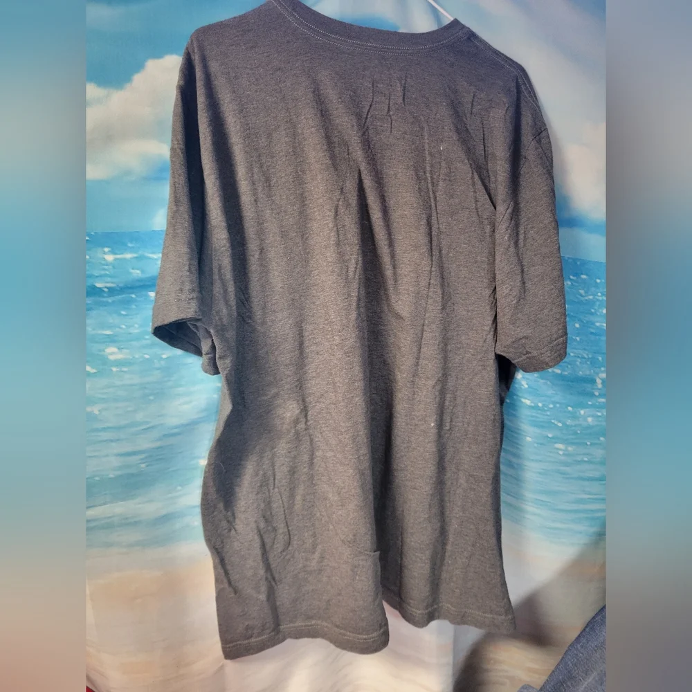 Nike Gray Mens Tshirt Regular‎ Fit Size XXL